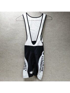 Vermarcsport Cycling Bib XL Black University Bicycles Made in Italy